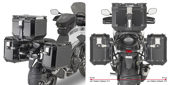 Suport Side Case Givi Trekker Outback Honda CB 500 X (19-)