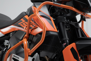 Crash bar superior Orange. KTM 790 Adventure  790 Adventure R (19-).
