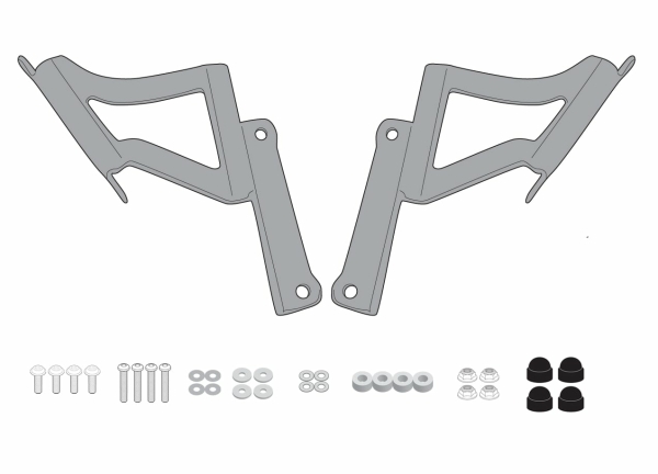 Kit fixare parbriz Givi Kawasaki Z 900 - 1176A