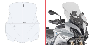 Parbriz Transparent Givi BMW S 1000 XR (20-)