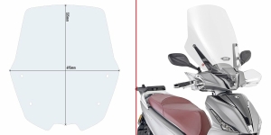 Parbriz Transparent Givi Kymco People S 125-150-200 (20-)