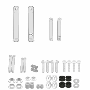 Kit Fixare Parbriz Givi Kymco Agility 50-125-150-200 R16+   Agility S 125 - 440A ; 441A