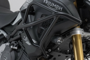 Crash bar superior Negru. Triumph Tiger 1200 models (22-) Sw-Motech