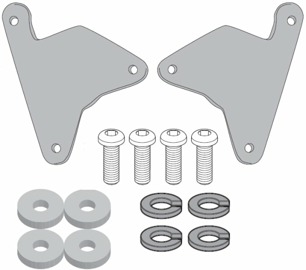 Kit Montare Suport Side-Case Givi Fara Suport Top-Case Honda CRF1100 Africa Twin (20-)