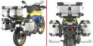 Suport Side Case Givi PL ONE-FIT Pentru Suzuki V-Strom 800DE   800SE (23-)