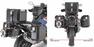 Suport Side Case Givi PL ONE-FIT Ktm 1290 Super Adventure R   S (21-24)