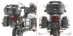 Suport Side Case Givi PL ONE-FIT pentru valiza Monokey Moto Guzzi V85 TT (24)