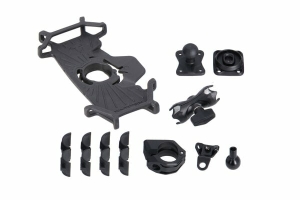 Kit Universal GPS cu Suport T-Lock pentru Smartphone mare cu fixarepe ghidon si oglinda