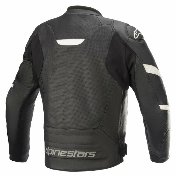 Geaca de piele Alpinestars FASTER V2 AIRFLOW 48 Negru/Negru, 4