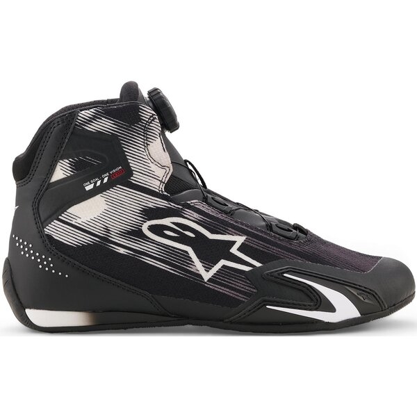 Ghete moto sport/touring ALPINESTARS CELER SUPERAIR Negru/Alb 43, 2