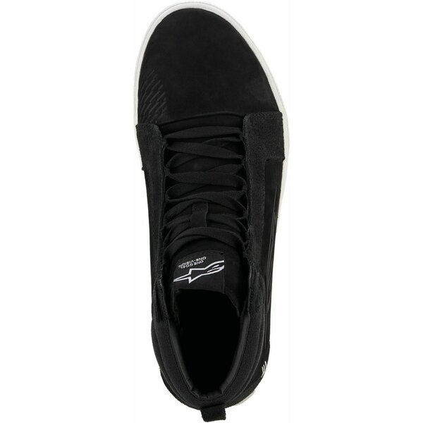 Ghete moto ALPINESTARS RIDE-63 LEATHER Negru/Alb 41, 9