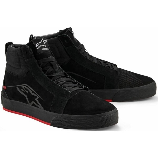 Ghete moto ALPINESTARS RIDE-63 LEATHER Negru/Alb 41, 14