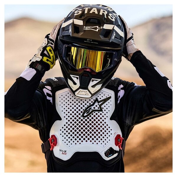 Vesta airbag ALPINESTARS TECH-AIR® MX S Alb/Negru, 6