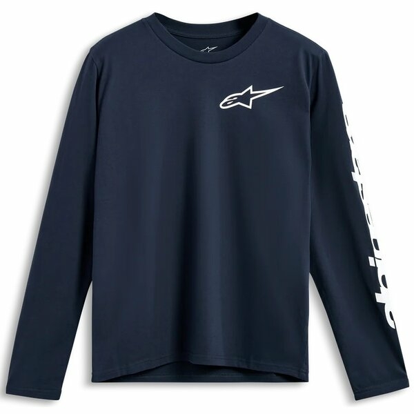 Tricou ALPINESTARS TRACKSIDE LS CSF M Alb/Negru, 3