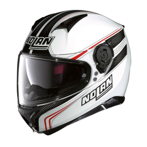 Casca Full-Face N 87 Rapid N-Com Multicolor/Alb