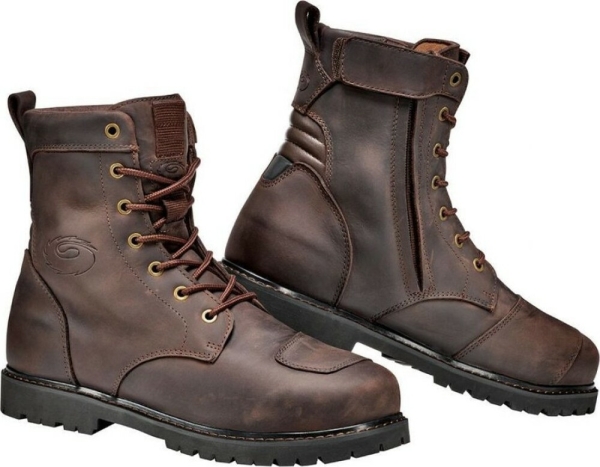 Cizme Moto Denver Brown, 2