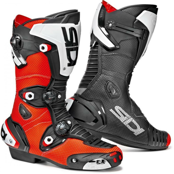 Cizme Moto Mag-1 Air Red Fluo-Black, 3