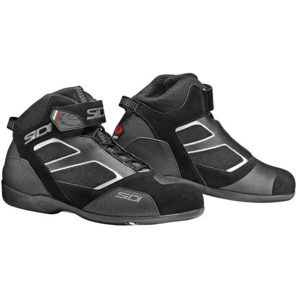 Cizme Moto Meta Black, 2