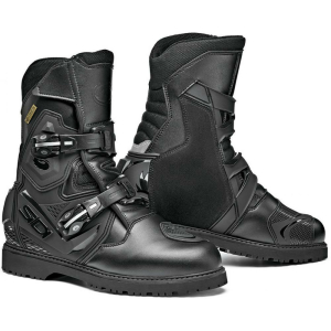 Cizme Moto Mid Adventure Gore-Tex Black