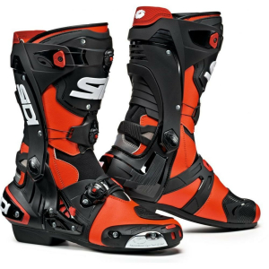 Cizme Moto Rex Red Fluo-Black, 3
