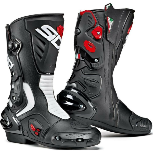 Cizme Moto Vertigo 2 Black-White, 3