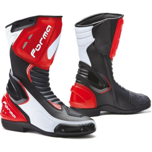 Cizme Moto Racing Freccia Black/White/Red