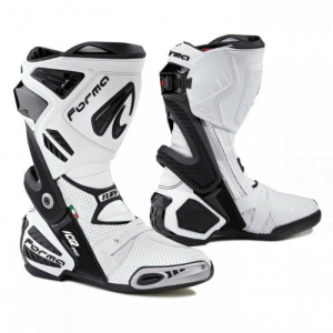 Cizme Moto MX Ice Pro Flow White