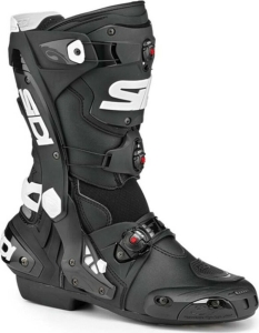 Cizme Moto Rex Black/White, 3