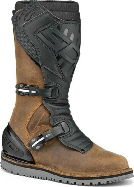 Cizme Moto Trial Zero 2 Tobacco/Black, 11