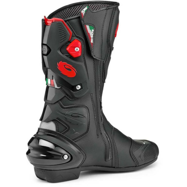 Cizme Moto Vertigo 2 Black/Red, 10