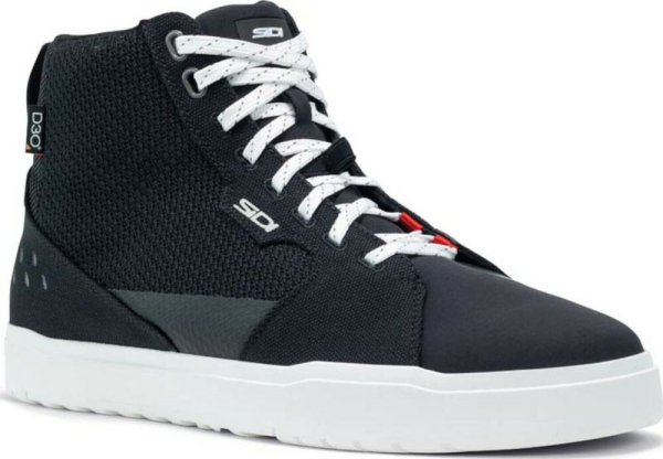 Ghete Moto ARX AIR Black White, 3