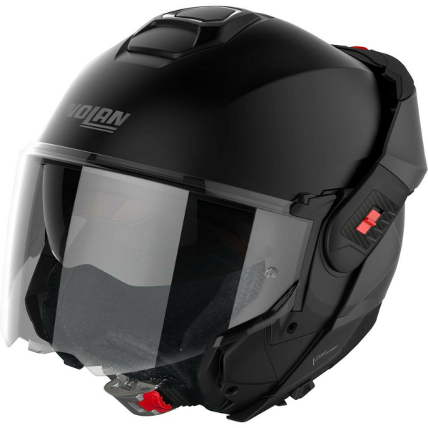 Casca Moto FLIP BACK N120-1 06 Classic N-Com Flat Black, 3