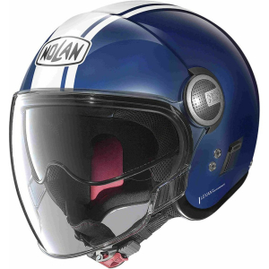 Casca Moto Jet N21 Visor Dolce Vita Cayman Blue White 24