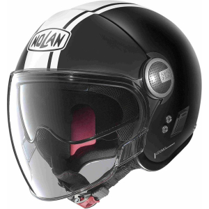 Casca Moto Jet N21 Visor Dolce Vita Flat Black White 24