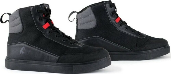 Ghete Moto Milano Dry Black Black, 3