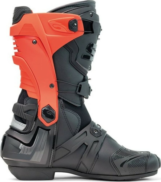 Cizme Moto Racing Rex Black Red, 3
