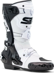 Cizme Moto Racing Rex Air White Black 2025