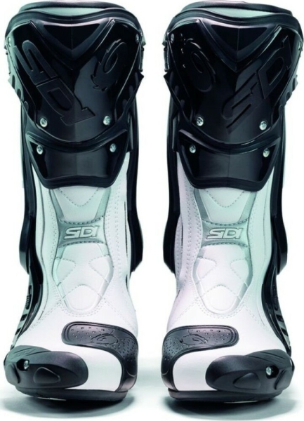 Cizme Moto Racing ST Black White, 12