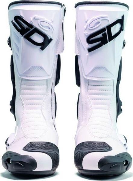 Cizme Moto Racing Vertigo 2 White Black, 15