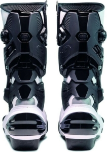 Cizme Moto Racing Vertigo 2 White Black, 16