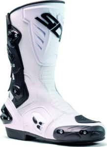 Cizme Moto Racing Vertigo 2 White Black