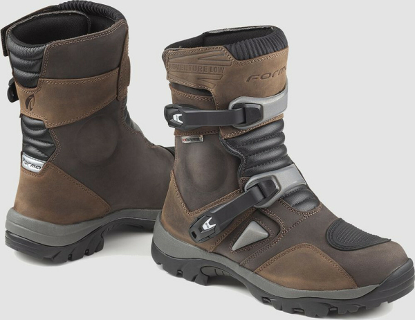 Cizme Moto Adventure Low Waterproof Brown, 3