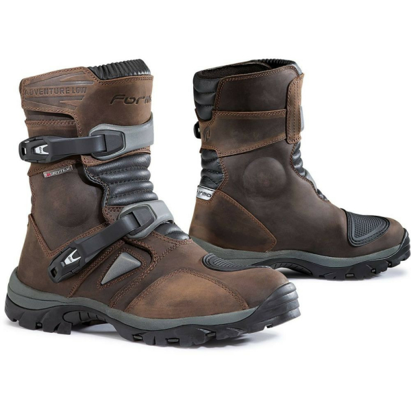 Cizme Moto Adventure Low Waterproof Brown, 4