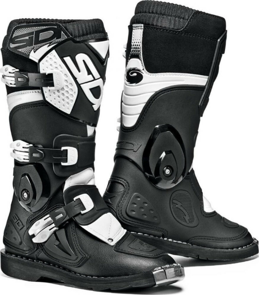 Cizme Enduro Copii Flame Black-White, 3