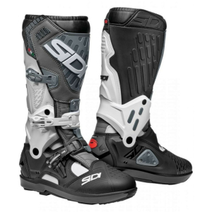 Cizme Moto Atojo SRS White-Black-Grey
