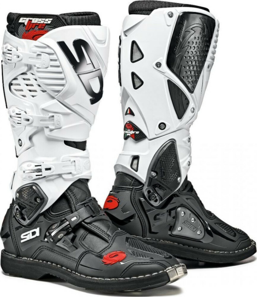 Cizme Moto Crossfire 3 Black-White, 3