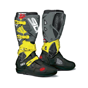Cizme Moto Crossfire 3 SRS Black-Yellow Fluo-Grey Limited