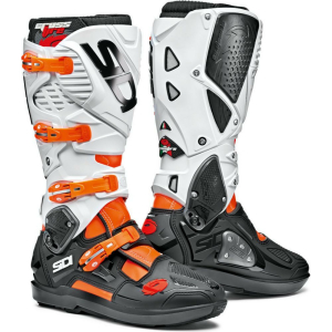 Cizme Moto Crossfire 3 SRS Orange Fluor-Black White, 3