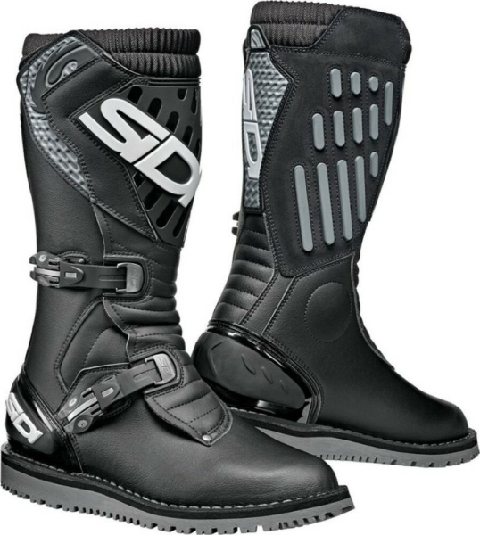 Cizme Moto Trial Zero.2 Black, 2