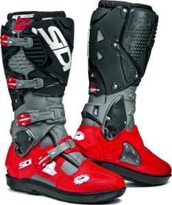 Cizme Moto Enduro Crossfire 3 SRS Grey/Red/Black, 3